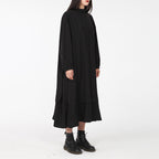 Simple Irregular Long Sleeve Dress