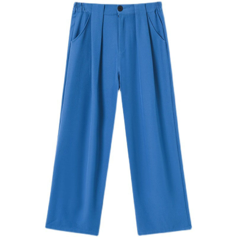 Loose Drape Wide-leg Pants