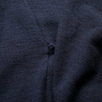 Slant-front Vintage Cotton Linen Cardigan