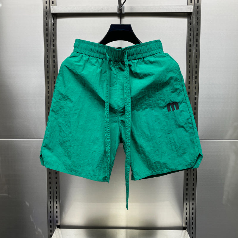 Thin Loose Solid Color Shorts