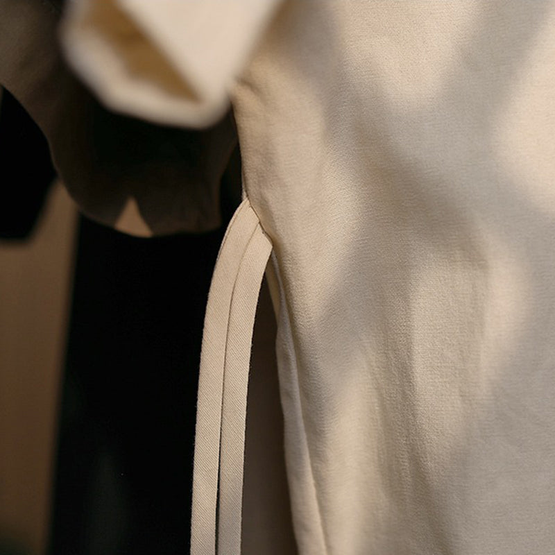 Hand-stitched Summer Vintage Short-sleeved Shirt