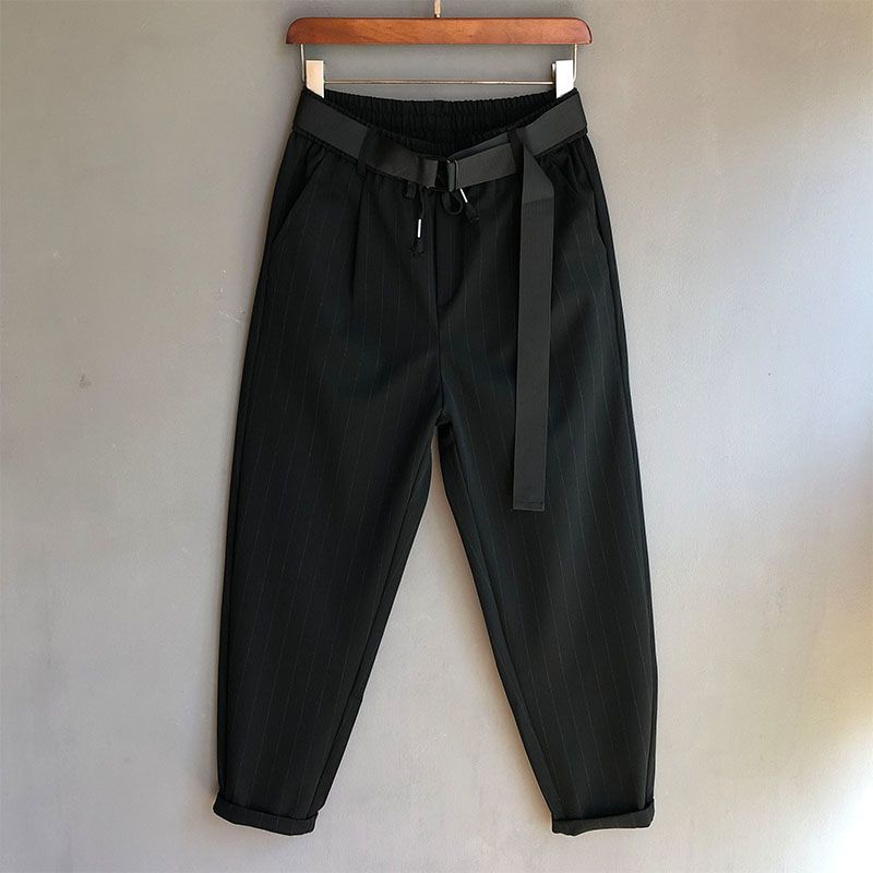 Striped Loose Harem Pants