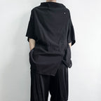 Black Thin Loose T-Shirt
