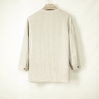 Round Neck Casual Three-quarter Sleeve T-shirt