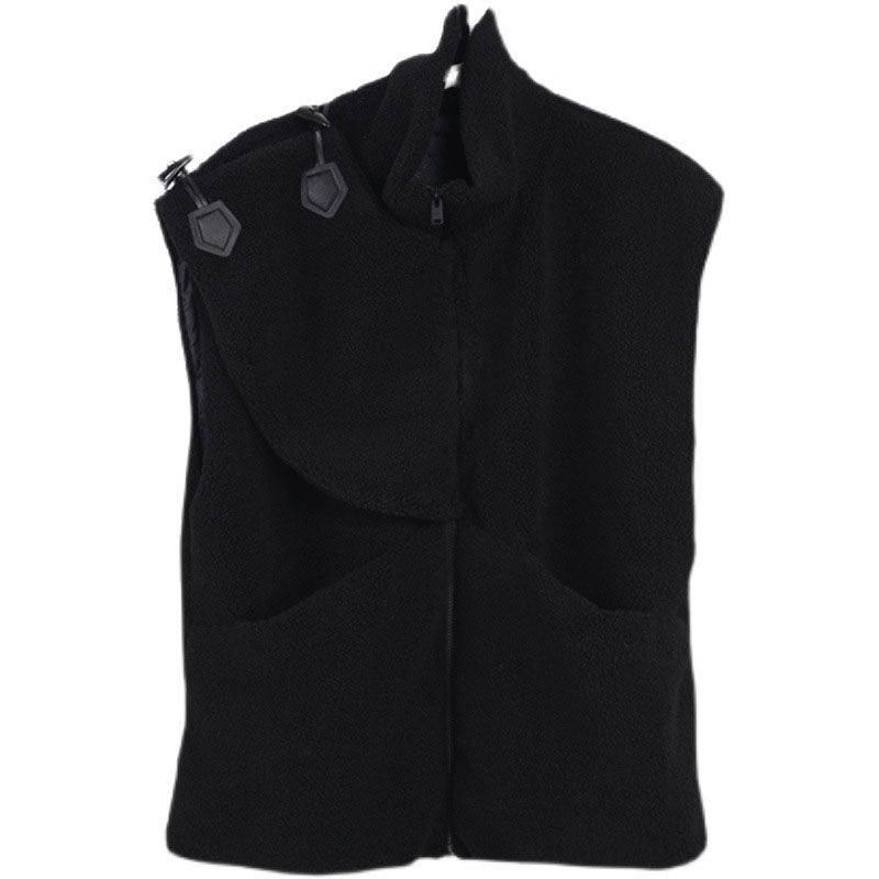 Zipper Short Vest