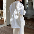 V-neck Sequined Silhouette Shirt