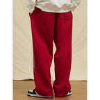 Washed Solid Gradient Trousers