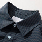 Japanese Striped Patchwork Shirt