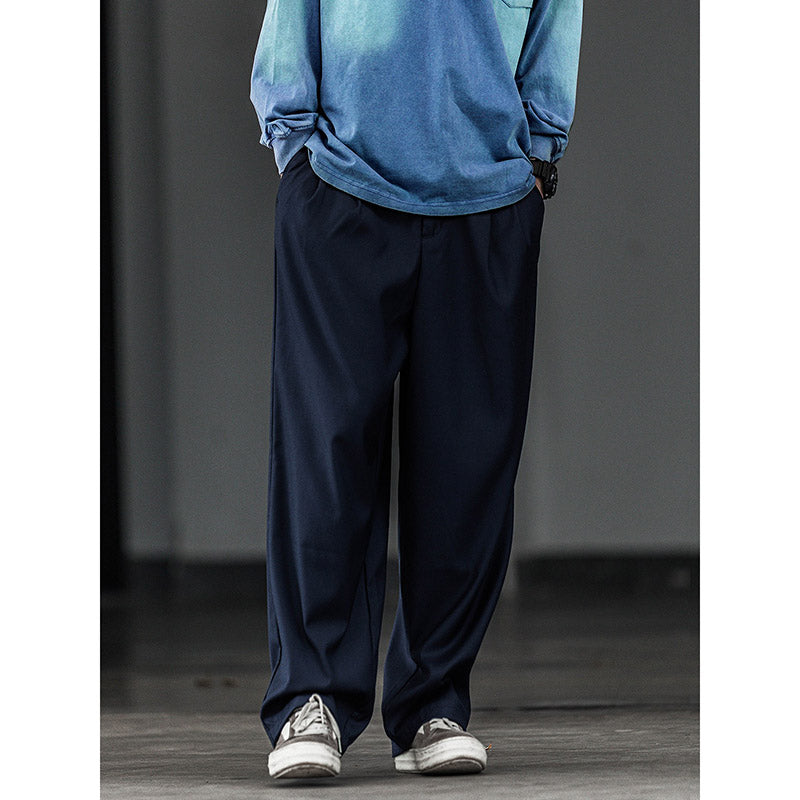 Japanese Straight Loose Casual Trousers