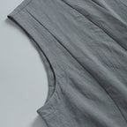 Sleeveless Button Vest