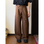 Straight Loose Wide-leg Pants
