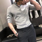 Summer Non-iron Slim Fit Business Casual Shirt