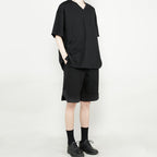 V-neck Casual Drape Loose T-shirt