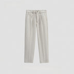 Woolen Loose Straight Casual Pants