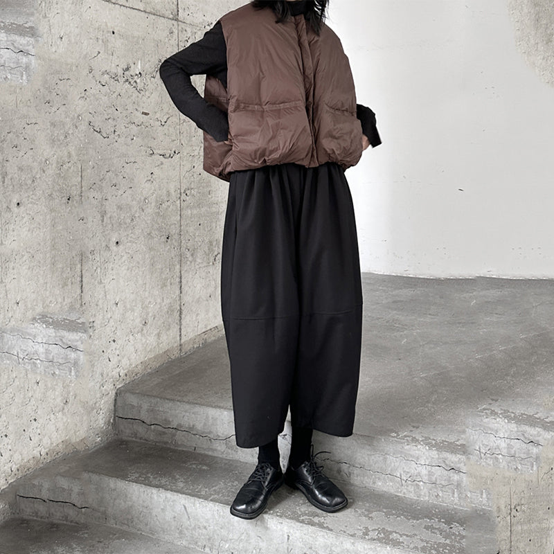 Winter Casual Warm Round Neck Vest