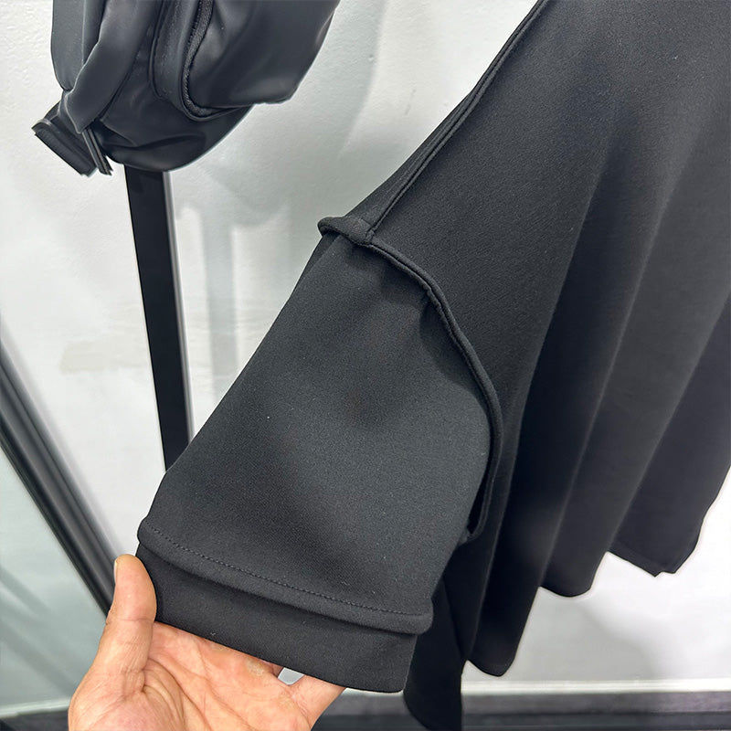 Fake Two-piece Loose Round Neck T-shirt