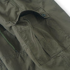 Japanese Retro Silhouette Multi-pocket Straight Wide-leg Pants