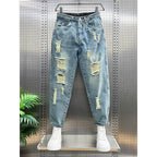 Summer Ripped Casual Pants