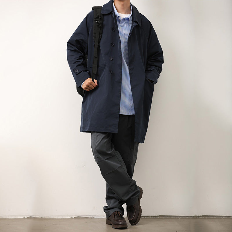 Japanese Solid Color Loose Casual Windbreaker