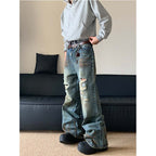 Vintage Scrapbook Jeans