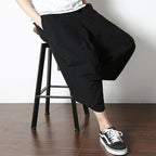 Loose Linen Low-crotch Bloomers