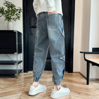 Irregular Patchwork Loose Pencil Pants