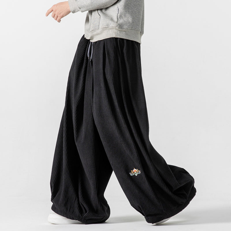 Vintage Corduroy Thick Casual Pants