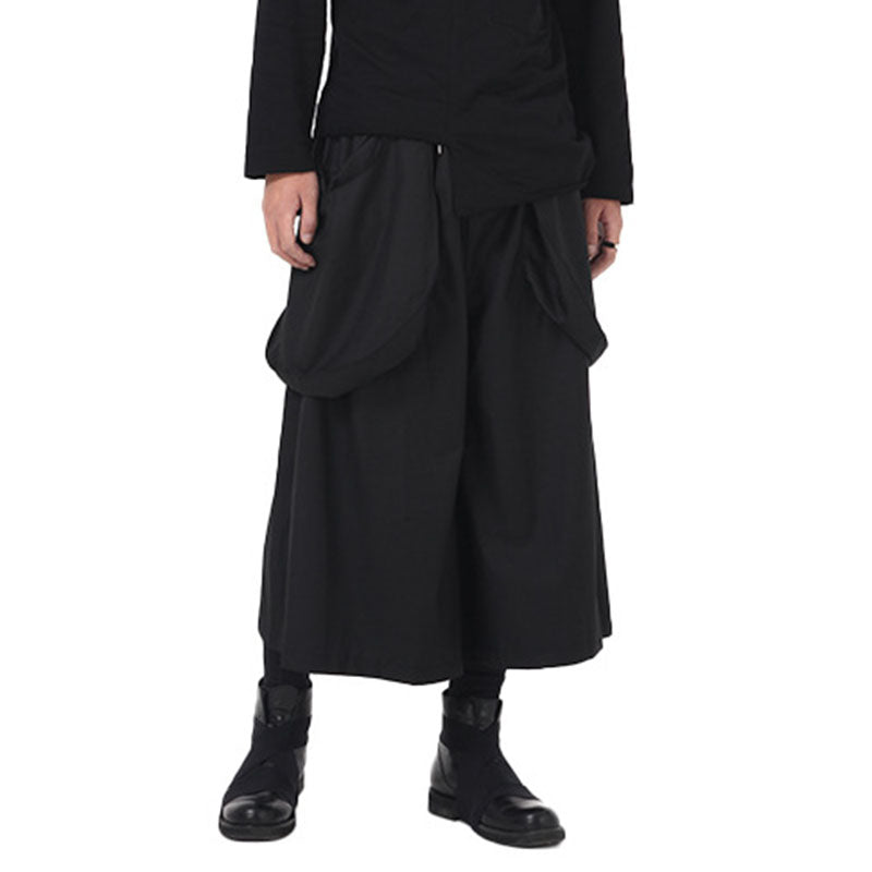 Multi-pocket Wide-leg Loose Pants