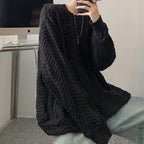 Hollow Pullover Loose Sweater