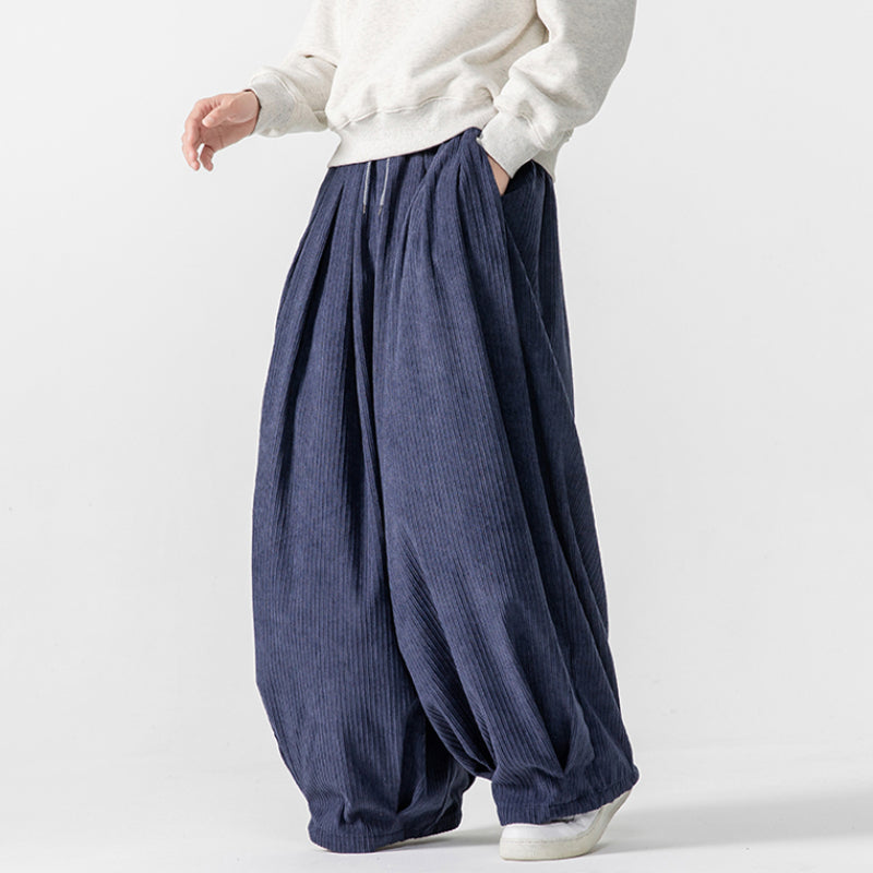 Vintage Corduroy Thick Casual Pants