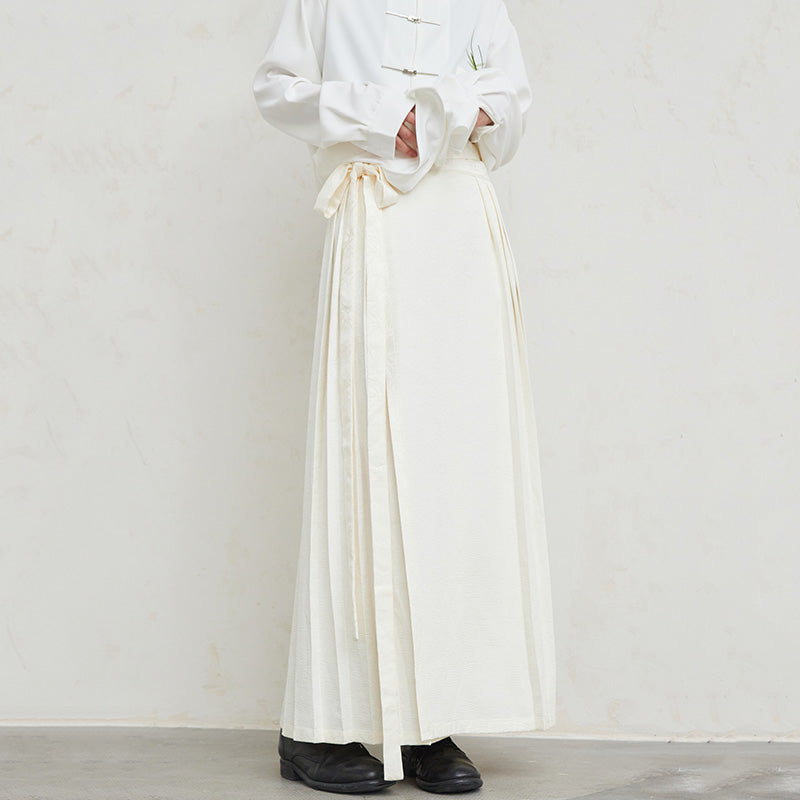 Dark Pattern Jacquard Horse Face Skirt