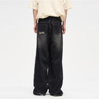 Ripped Loose Straight Pants
