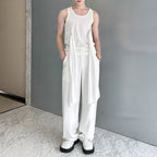 Designed Lace-up Sleeveless Bottoming Shirt