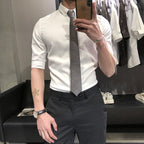 Summer Non-iron Slim Fit Business Casual Shirt
