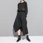 Irregular Cropped Harem Pants