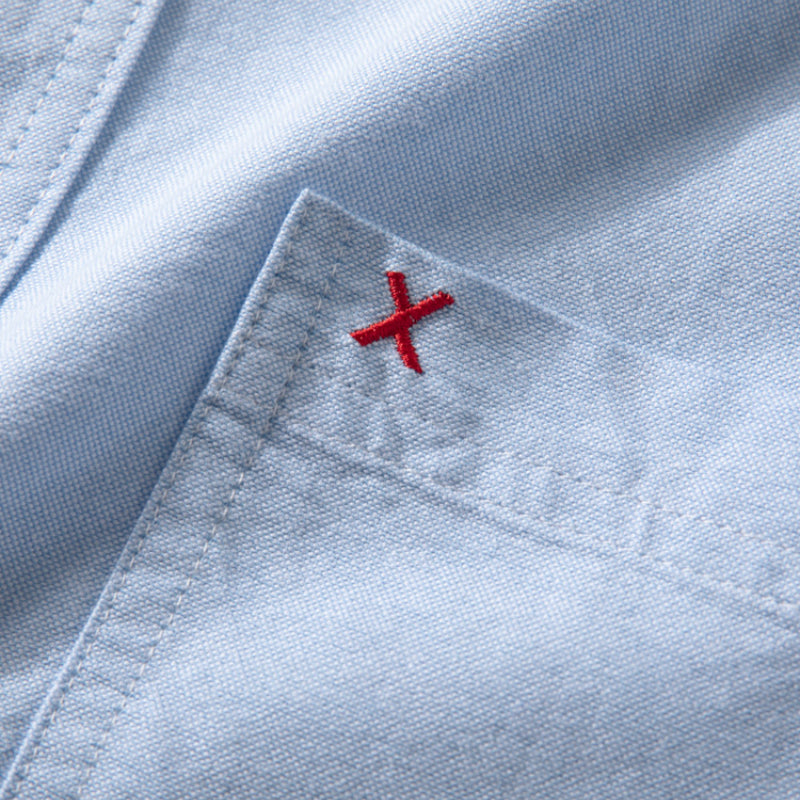 Paneled Slim Fit Casual Shirt