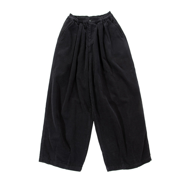 Vintage Loose Corduroy Wide Leg Slacks