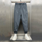 Mid-waisted Loose Harem Pants
