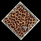 Leopard Print American Retro Street Hip-hop Headscarf