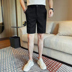 Waffle Casual Wrinkle-resistant Shorts
