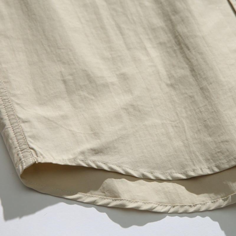 Retro Japanese Loose Casual Short-sleeved Shirt