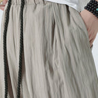Loose Draped Cuff Bloomers