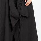 Elastic Waist Irregular Patchwork Skirt Pants