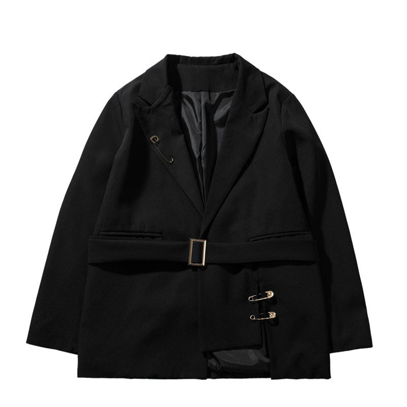 Black Tie Waist Blazer