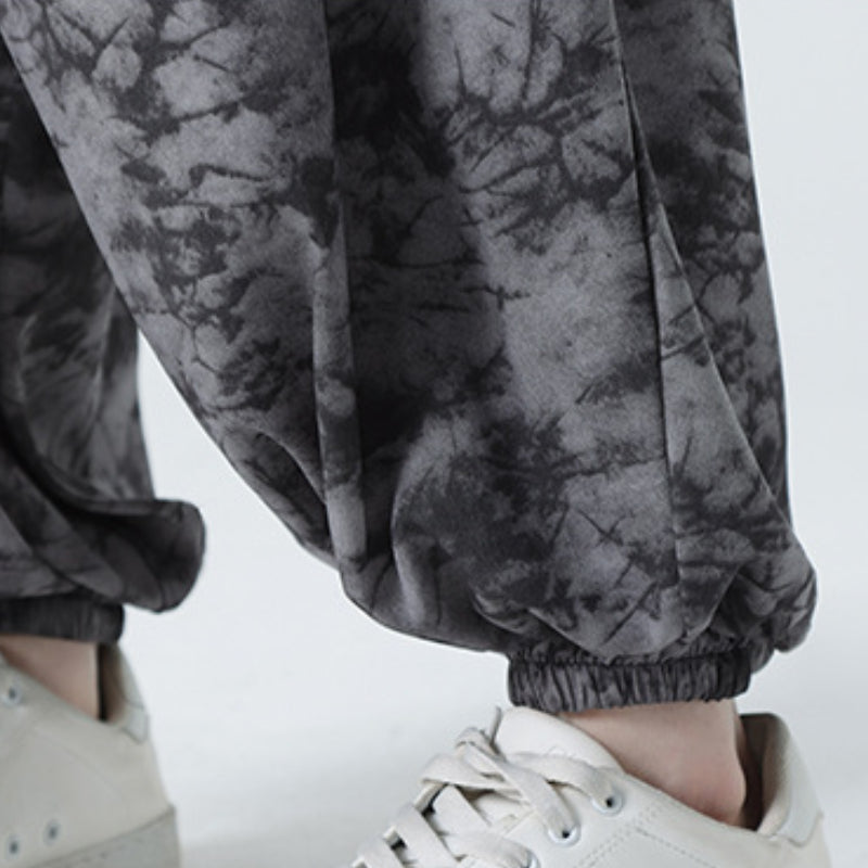 Loose Zen Embroidered Wide Leg Pants