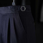 Vintage Paris Button Drape Business Pants