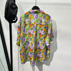 Oil Painting Design Loose Casual Shirt
