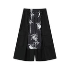 Patch Printed Loose Culottes
