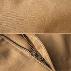 Retro Khaki Classic Overalls
