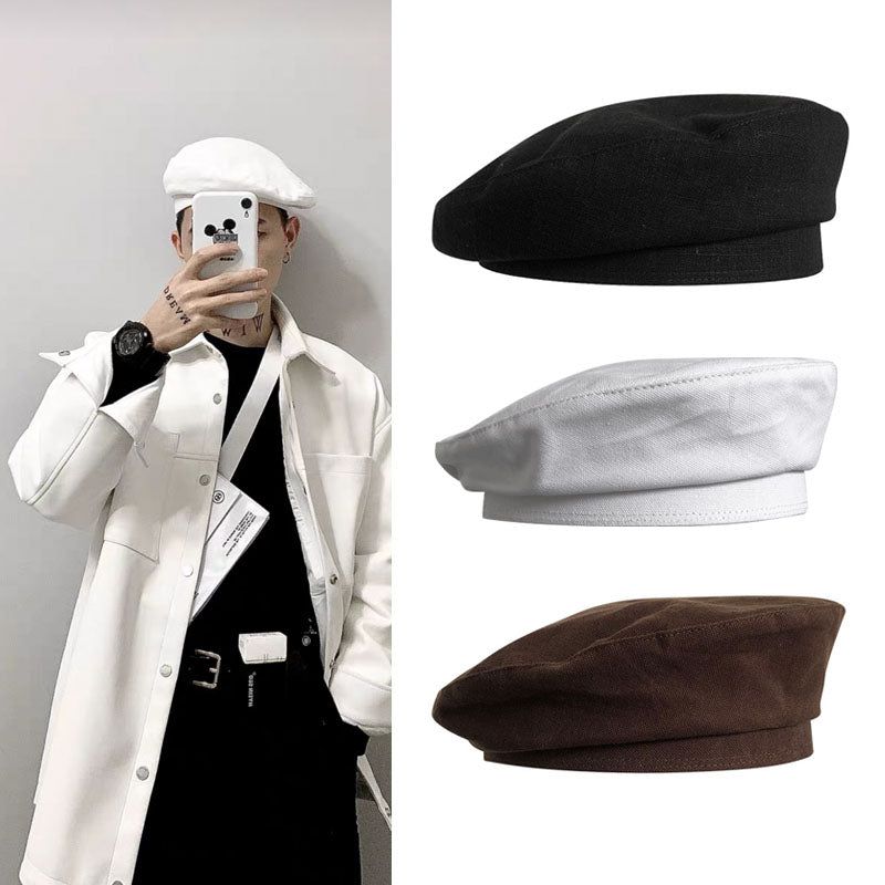 Retro British Breathable Beret Hat